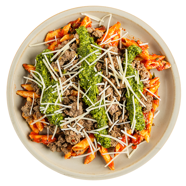 Spicy Italian Beef Penne