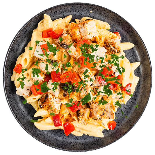Blackened Cajun Chicken Alfredo