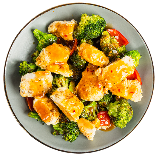 Garlic Chicken and Broccoli